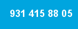 931 415 88 05 931 415 88 05
